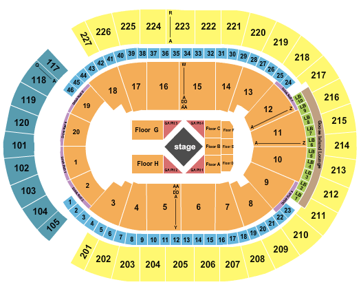 Luke Combs Las Vegas Tickets T Mobile Arena
